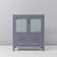 Meuble-lavabo gris foncé 30 po X P 18,25 po D