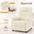 KORSER Recliner Chair, Pushback  Recliner For Living Room, Small Recliner For Small Space, Side Pockets-1832708859