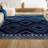 Amir Moroccan Beni Souk Navy/Ivory Rug-665936674