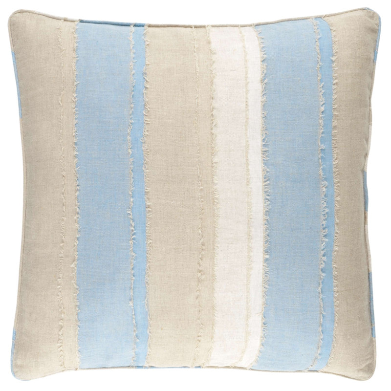 Moon Hills Linen Sham, Euro, Lapis