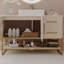 Meuble-lavabo moderne 47,2 pouces avec lavabo en céramique-884224747