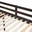 Structure de lit Loft avec bureau portable roulant-1380999910