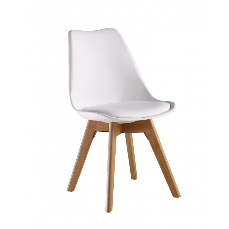 Thomasin Upholstered Dining Chair, 1, White