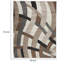 Tapis abstrait brun / blanc Meisner-29306576