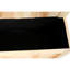  53" H 3-Tier Shelved Solid Wood Potting Benche with Wheels and Rear Storage