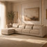Portrait 5-Piece Sectional - Toffee/Sienna Brown