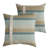 Striped Sunbrella® Indoor/Outdoor Reversible Throw Pillow-1942234186