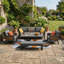 Patio Dining Set with Rectangular Table-131324039-131324032