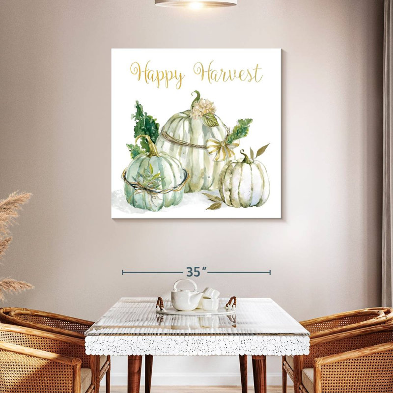 Tergel Happy Harvest Pumpkins, 39" H x 39" W