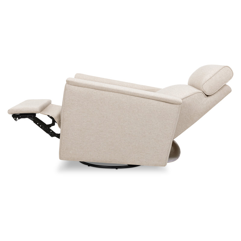 Willa Plus Power Glider Recliner w/ Power Headrest, Performance Beach Eco-Weave