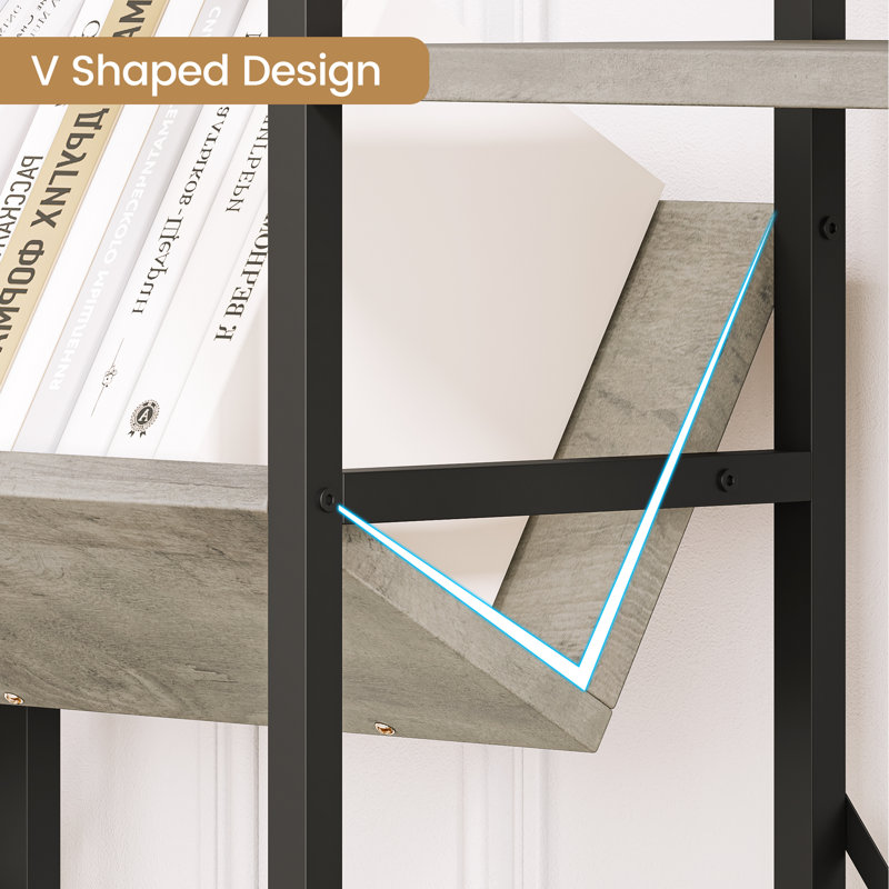 Bookcase, Gray/Black