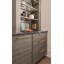 Poignée d'armoire bronze champagne d'un centre à l'autre de 6 5/16 po (160 mm) Versa - paquet de 25-50304513-136235665-136235667