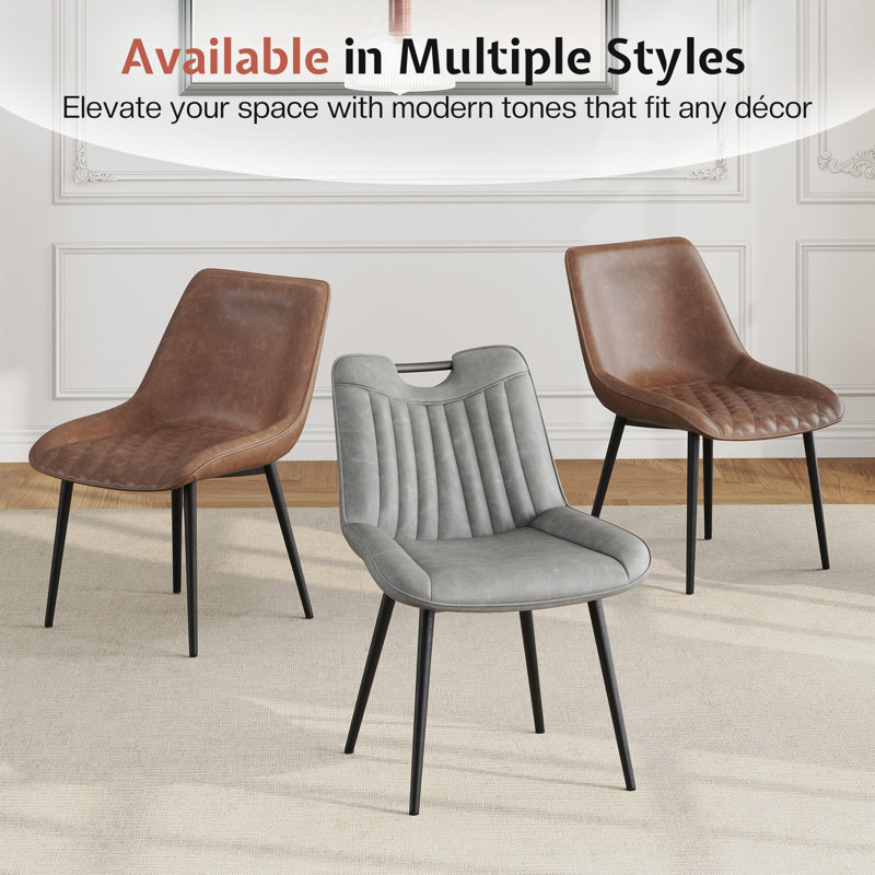 4 With Upholstered Chairs