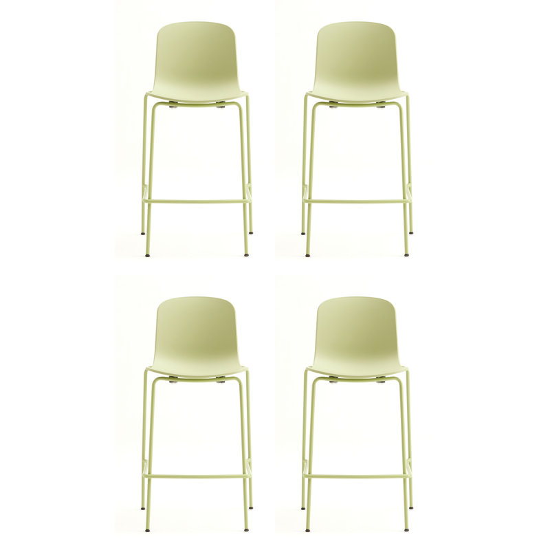 Holi Counter & Bar Stool, Counter Stool (26.5" Seat Height), Olive Green