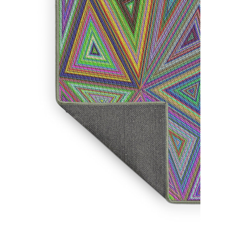 Pulliam Geometric Indoor Rug, Rectangle 2' x 5'