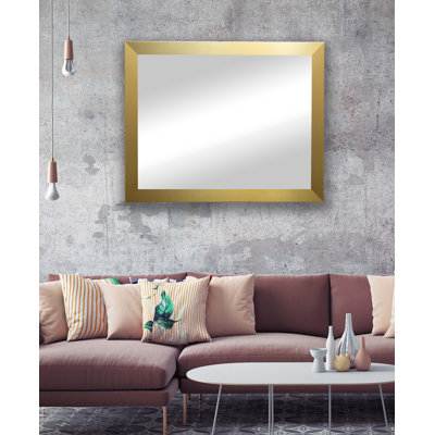 Sohail Engineered Wood Flat Wall Mirror