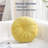 Velvet Round Throw Pillow for Couch Decor 15-Inch (Set of 2)-102095939