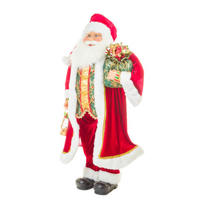Red Santa Claus Figure