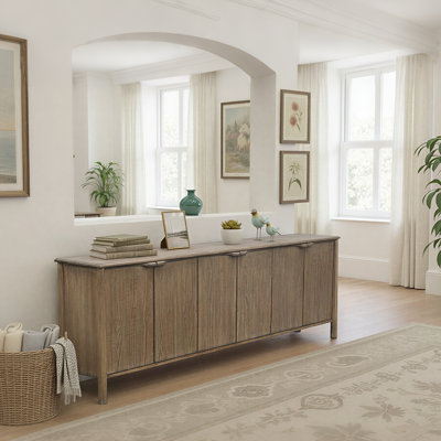 Armington Long Cabinet In Antique Natural