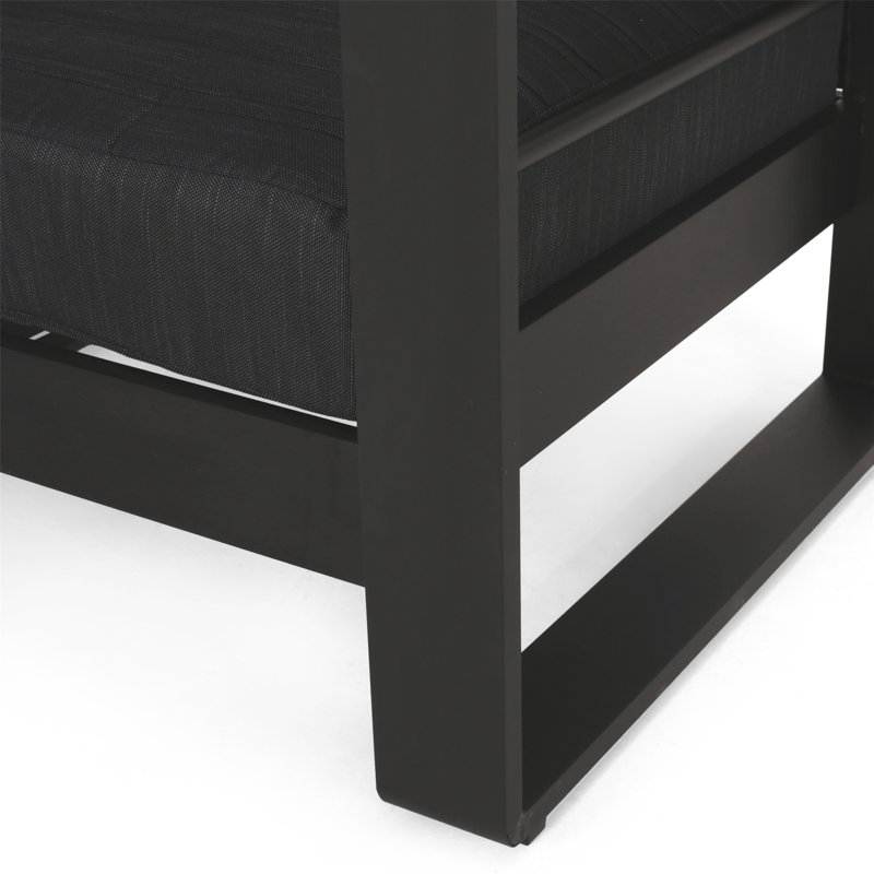 Fauteuil club d'extérieur, fauteuil simple pour patio