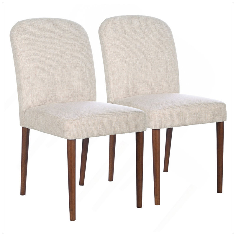 Ensemble de 2 chaises de salle à manger Capri