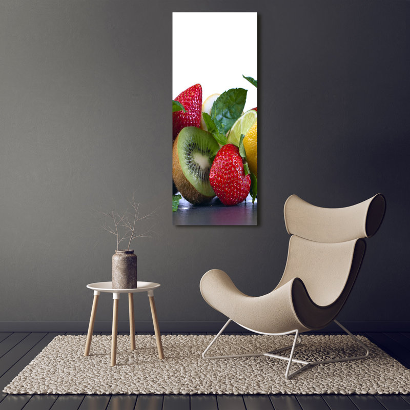 Fruits - Wrapped Canvas Print