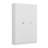 Modern Hall Stand, White, 53.1 x 82.7 x 13.8 inches | 100% Melamine Coated Particle Board, Thickness: 0.7 inches | Stylish Storage Solution for Entryway, Durable & Elegant Design, Perfect for Home Organization