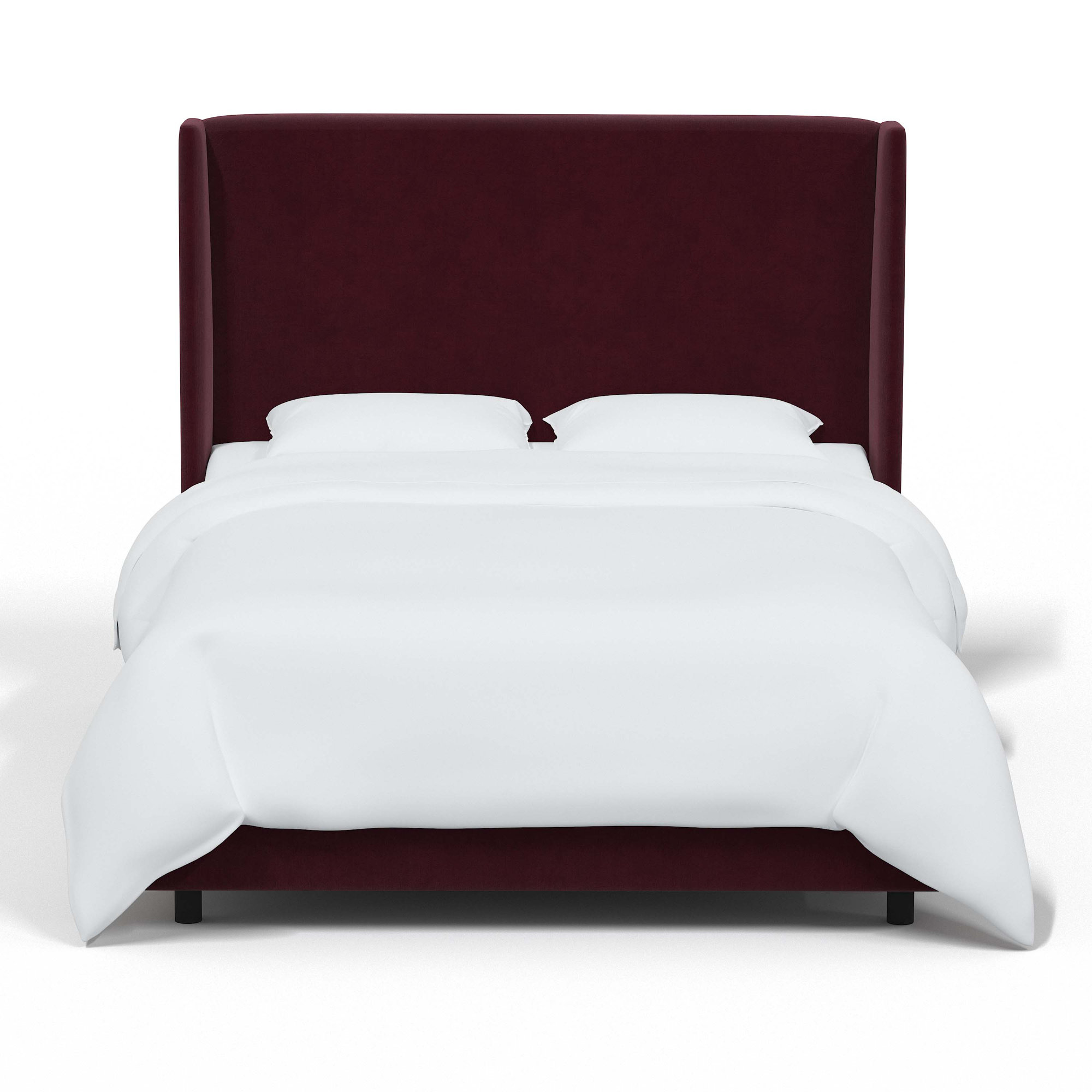 Tilly Upholstered Bed, Queen, Luxe Raisin Velvet