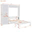 Lit escamotable double pleine grandeur avec tablettes-1275515007