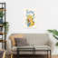 «Aquarius Floral Portrait Dreamy Peaceful Serene Lily Portrait», reproduction d'art murale-129968537