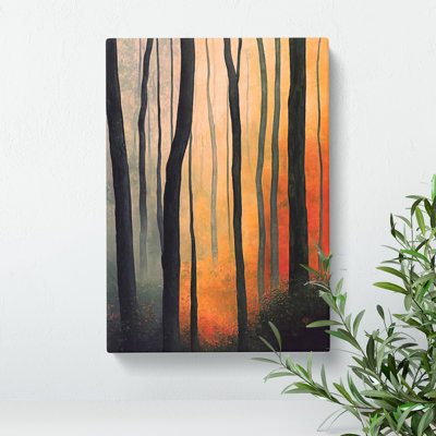 Autumnal Forest No.2 - Wrapped Canvas