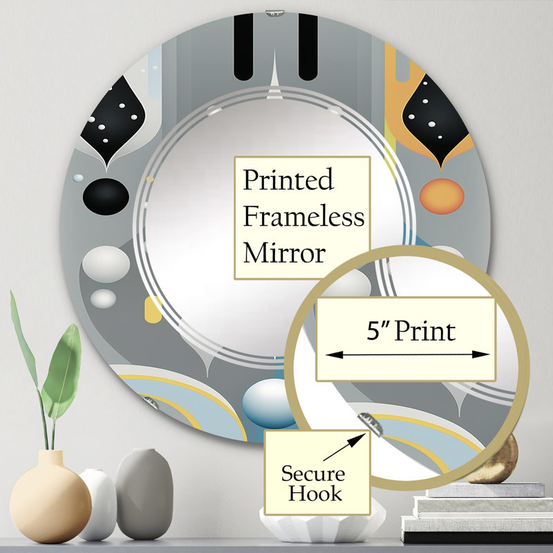 Miroir Willodean, 24 po x 24 po