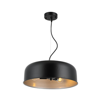 Luminaire suspendu pour dôme simple 3 lumières Monterey