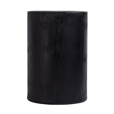 Tundra 12 in. W Round Stainless Steel End Table