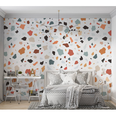 Papier peint mural Premium - motif terrazzo