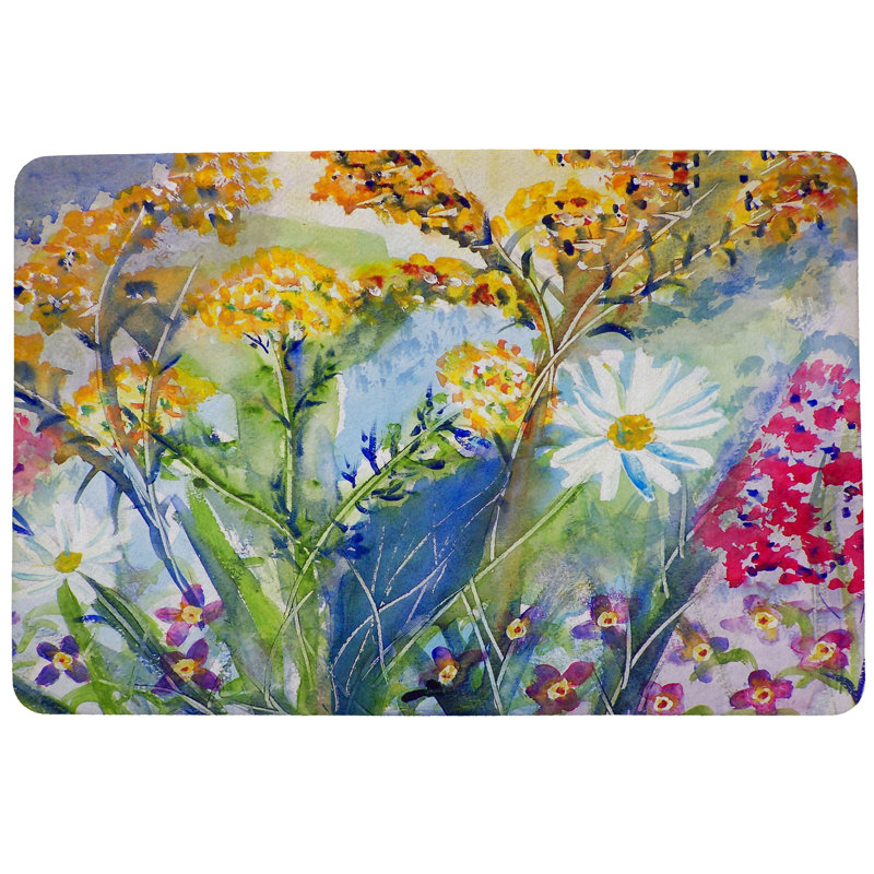 Odysseus Non-Slip Indoor / Outdoor Doormat, Rectangle 1'6" x 2'2"