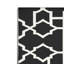 Tapis noir intérieur et extérieur Trellis-411681420