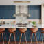 5-Light Dimmable Kitchen Island Linear Pendant
