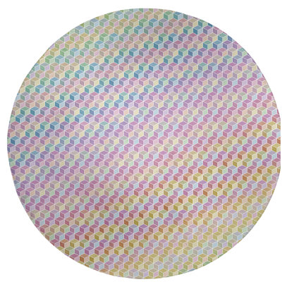 Chenille Geometric Indoor Rug