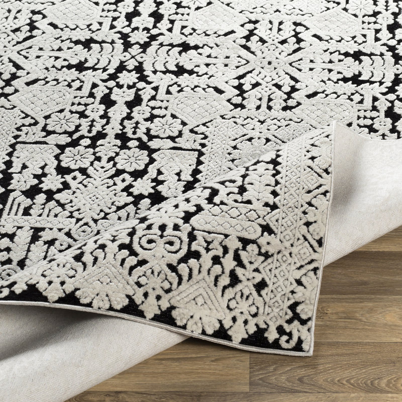 Kailee Cotton Oriental Indoor Rug, Rectangle 2' x 2'11"
