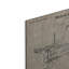 «Corn Harvester Blueprint Brevet Parchment», art mural en métal-484946626
