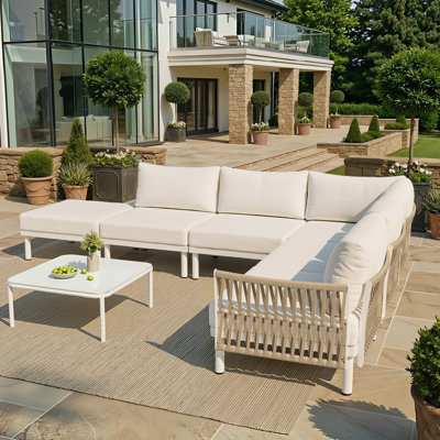 Outdoor Patio Sectional Sofa Set