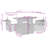Vidaxl Garden Sofa Set Black, Cream White