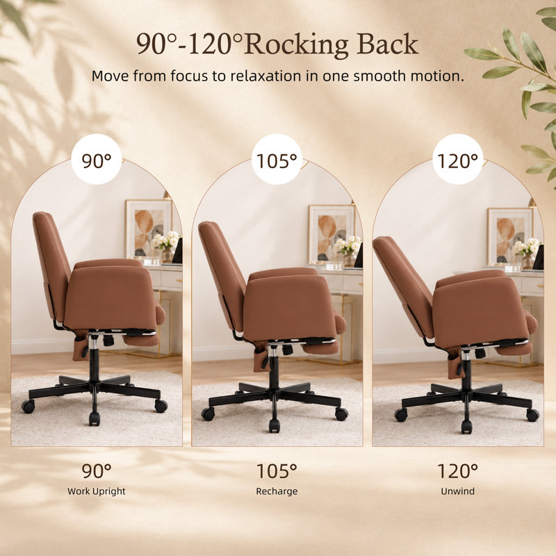 Fauteuil Criss Cross, Brun