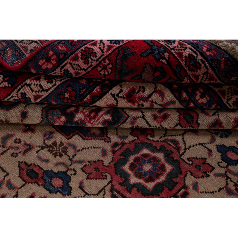 Tapis géométrique antique 8 x 11