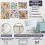 Edward - Ensemble de 5 décorations murales botaniques-103333674