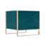 Trillium Mid-Century Modern Velvet Upholstered Accent Armchair in Teal-28476233