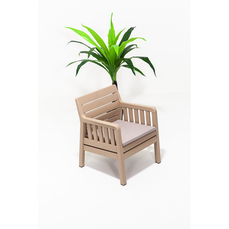 Cardamom 4 - Person Patio Dining Set with Rectangular Table