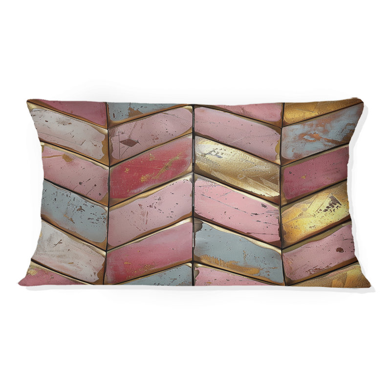 No Pattern - Midcentury Lumbar Pillow