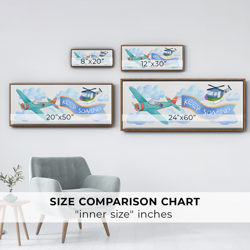 Soap Airplane- Framed Canvas